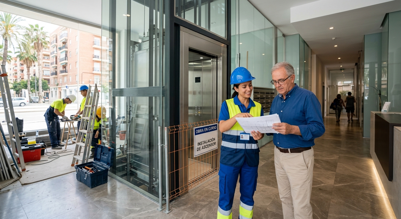 Empresa con presupuesto para ascensores en Valencia